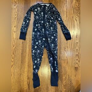 Little Sleepies Skeleton Dance Zippy. Size 2T.